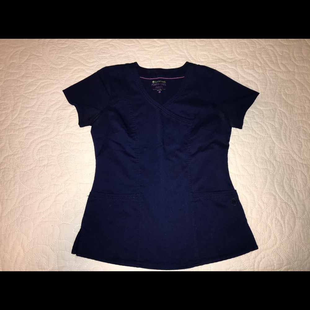Purple Label Scrub Top